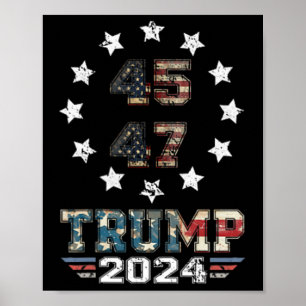Poster Tentative d'initiation de Trump Trump 2024 Vous av