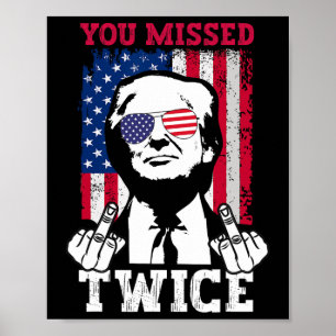 Poster Tentative d'initiation de Trump Trump 2024 Vous av