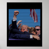 Poster Tentative d'initiation - Trump's Rally Pennsylvani (Devant)