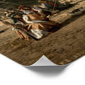 Poster Tente bédouine en Terre Sainte (Coin)