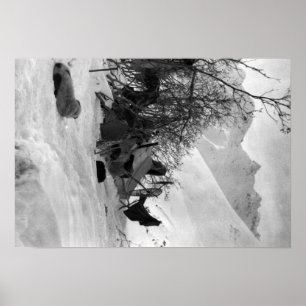 Poster Tente et objets de l'explorateur sur le site du ca