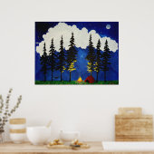 Poster Tente rouge (Cuisine)