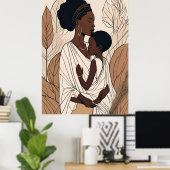 Poster Tenue dans la grâce (Bureau à domicile)