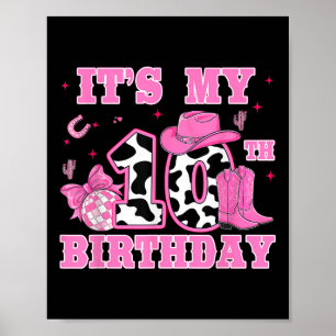 Poster Tenue de fille pour 10ème anniversaire Rodéo Weste