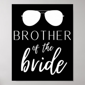 Poster Tenue De Mariage cool Pour Frère De La Mariée Litt