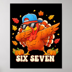 Poster Tenue drôle de Thanksgiving Enfants Garçons Toddle