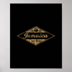 Poster Tenue pour hommes Vintage Jamaïque Ét 1962 Jamaïqu