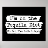Poster Tequila Diet (Devant)