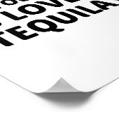 POSTER TÉQUILA ET AMOUR (Coin)