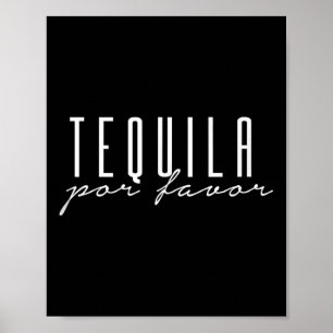Poster Tequila Por Favoriser S'Il Vous Plaît Cinco De May