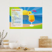 Poster Tequila Sunrise (Cuisine)