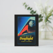 Poster ter bevordering van de dagrijbaan briefkaart (Staand voorkant)