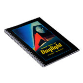 Poster ter bevordering van de dagrijbaan notitieboek (Rechterzijde)