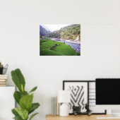 Poster Terace du riz de la rivière Katmandou (Bureau à domicile)