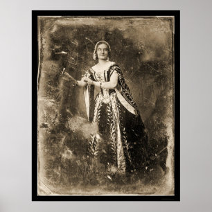 Poster Teresa Truffi Daguerreotype 1848