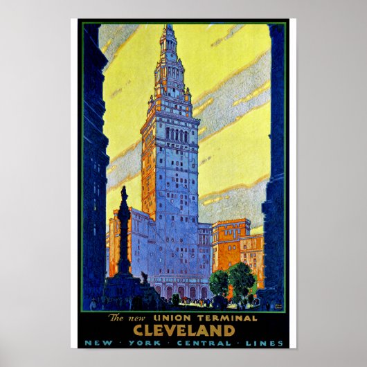 Poster Terminal Cleveland Union (Devant)