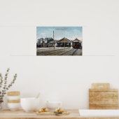 Poster Terminal de ferries et chemin de fer (Cuisine)