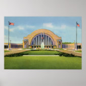 Poster Terminal Union Cincinnati (Devant)