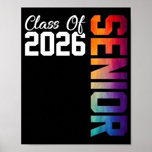 Poster Terminale de la promotion 2026 diplômée du lycée (Devant)