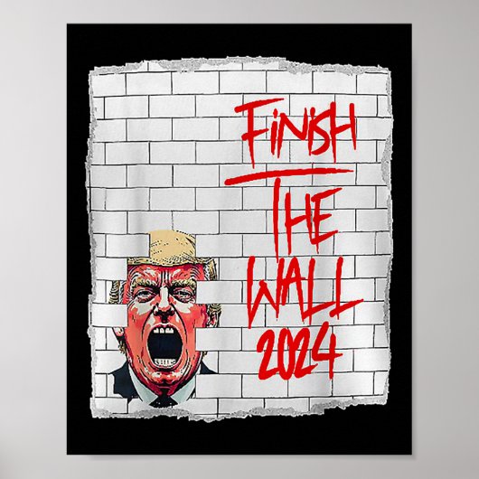 Poster Terminer le mur 2024 (Devant)