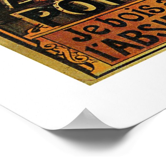 Poster Terminus Absinthe (Coin)