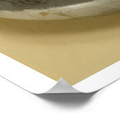 Poster Terracotta painted grey ware, Hastinapur 800-400 (Coin)