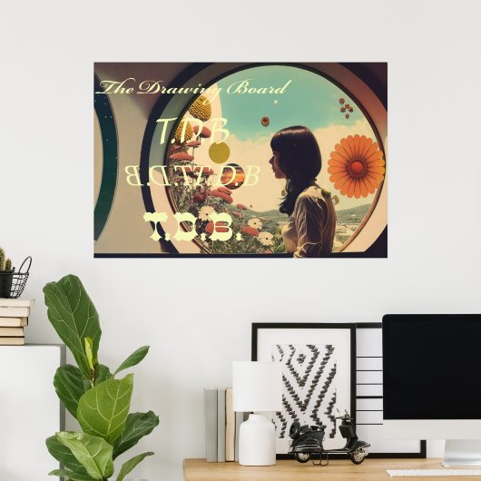 Poster Terraform - Dessin Logos ed. (Bureau à domicile)