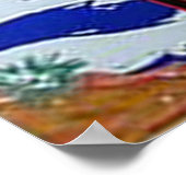 Poster Terrain Avec Les Marines Américaines (Coin)