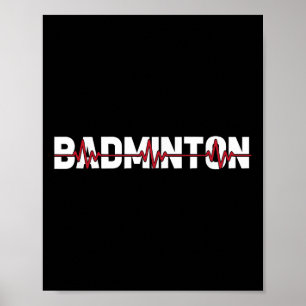 Poster Terrain de badminton Raquette - Raquette Volant Ek