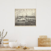 Poster Terrain de baignade de Broadway, Ocean Grove, NJ (Cuisine)