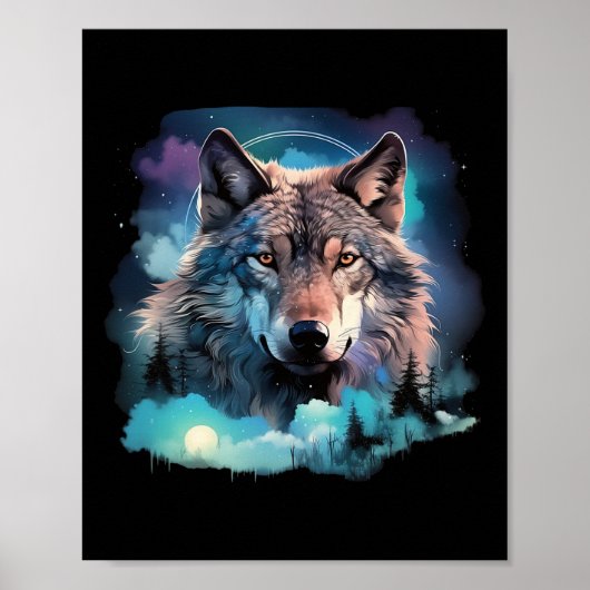 Poster Terrain de chasse au loup gris1 (Devant)