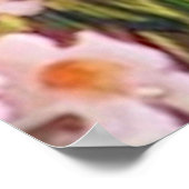 Poster terrain de fleurs vintage esthétique (Coin)