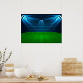 Poster Terrain de football (Cuisine)