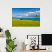 Poster Terrain de golf (Bureau à domicile)