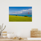Poster Terrain de golf (Cuisine)