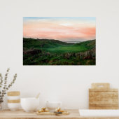 Poster terrain de golf Ballybunion vert luxuriant (Cuisine)