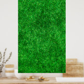 Poster Terrain de jardin de pelouse (Cuisine)