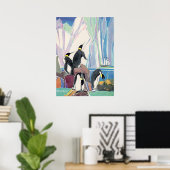 Poster terrain de pingouin (Bureau à domicile)