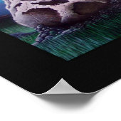 Poster Terrain de sépulture du planeur des grandes plaine (Coin)