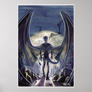 Poster Terrains de nuit Lovecraft : Les nuits