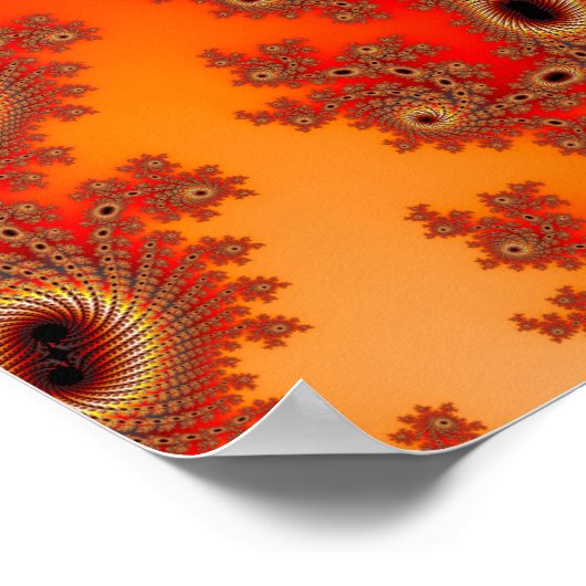 Poster Terrapin Spin Fractal Art (Coin)