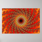 Poster Terrapin Spin Fractal Art (Devant)