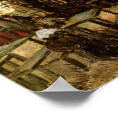 Poster Terrasse du Café Montmartre (F238)Van Gogh Art (Coin)