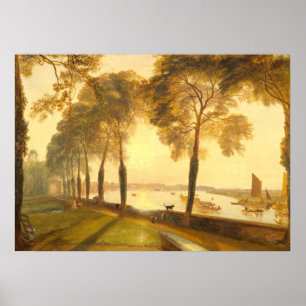 Poster Terrasse Mortlake - William Turner Art