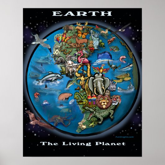 Poster Terre (Devant)