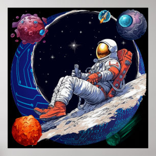 Poster Terre à l'Infini