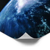 Poster Terre à partir du satellite 3 (Coin)