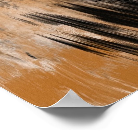 Poster Terre Abstraite (Coin)