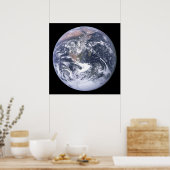 Poster Terre - Apollo 17 Photo (Cuisine)