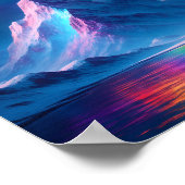 Poster Terre cosmique Imaginaire (Coin)